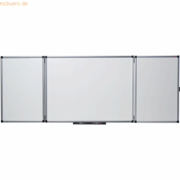 3537650000991 - Weißwandtafel klappbar Emaille 200x120cm weiß