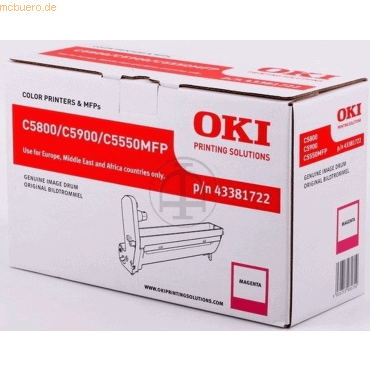 OKI Trommel Original Oki 43381722 magenta