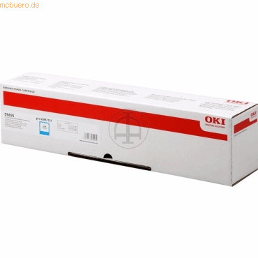 OKI Toner Original Oki 43837131 cyan