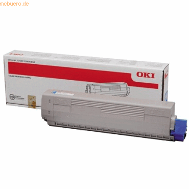 OKI Toner Original Oki 44844507 cyan