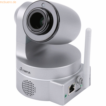 Olympia IP-Kamera IC 1285Z für Alarmsysteme silber