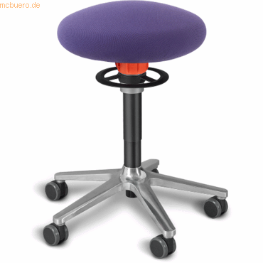 4251188311020 - Sitz- und Stehhocker Roll 54-65cm Flachsitz Gestrick lila schwarz