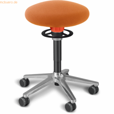 4251188311068 - Sitz- und Stehhocker Roll 54-65cm Flachsitz Gestrick orange schwa 4251188311068 - Sitz- und Stehhocker Roll 54-65cm Flachsitz Gestrick orange schwa
