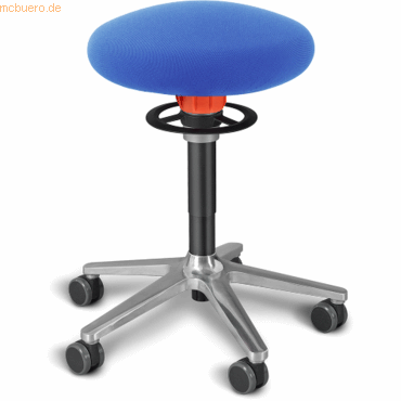 4251188311082 - Sitz- und Stehhocker Roll 54-65cm Flachsitz Gestrick blau schwarz