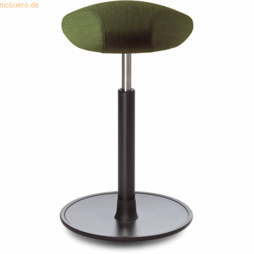 4251188311099 - Sitz- und Stehhocker Roll 54-65cm Flachsitz Gestrick grün schwarz