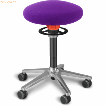 4251188311112 - Sitz- und Stehhocker Roll 54-65cm Flachsitz Gestrick purpur schwa 4251188311112 - Sitz- und Stehhocker Roll 54-65cm Flachsitz Gestrick purpur schwa