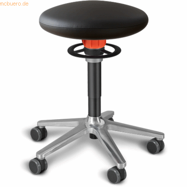4251188311273 - Sitz- und Stehhocker Roll 54-65cm Flachsitz skai Kunstleder schwa 4251188311273 - Sitz- und Stehhocker Roll 54-65cm Flachsitz skai Kunstleder schwa