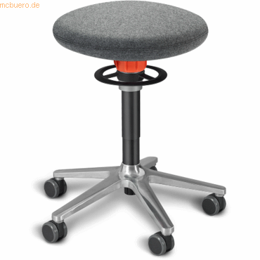 4251188311716 - Sitz- und Stehhocker Roll 54-65cm Flachsitz Kvadrat divina grau s