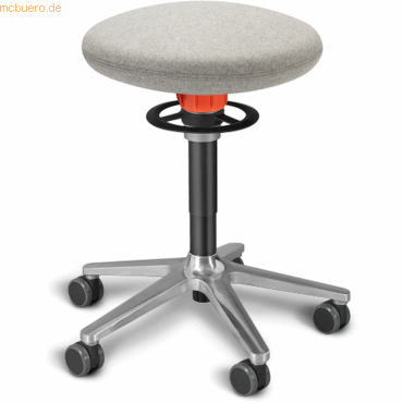4251188311754 - Sitz- und Stehhocker Roll 54-65cm Flachsitz Kvadrat divina hellgr