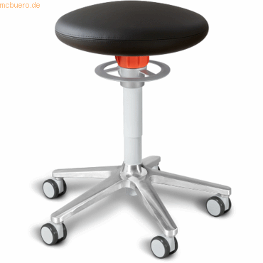 4251188311334 - Sitz- und Stehhocker Roll 54-65cm Flachsitz skai Kunstleder schwa 4251188311334 - Sitz- und Stehhocker Roll 54-65cm Flachsitz skai Kunstleder schwa