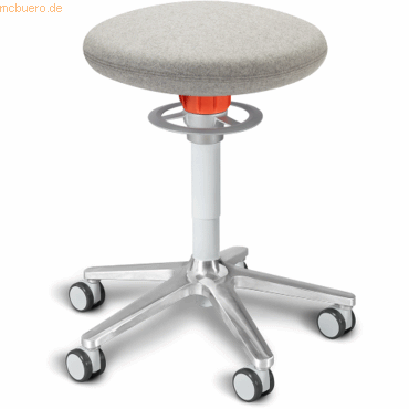 4251188311815 - Sitz- und Stehhocker Roll 54-65cm Flachsitz Kvadrat divina hellgr