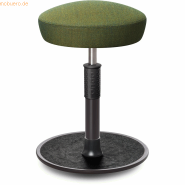 4251188364934 - Sitz- Stehhocker Free Regular Hutsitz kvadrat Remix Olive schwarz