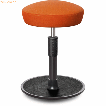 4251188364941 - Sitz- Stehhocker Free Regular Hutsitz kvadrat Remix Orange schwar