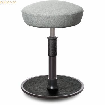 4251188364965 - Sitz- Stehhocker Free Regular Hutsitz kvadrat Divina hgrau schw