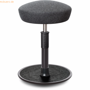 4251188364972 - Sitz- Stehhocker Free Regular Hutsitz kvadrat Divina Mel Grau sc