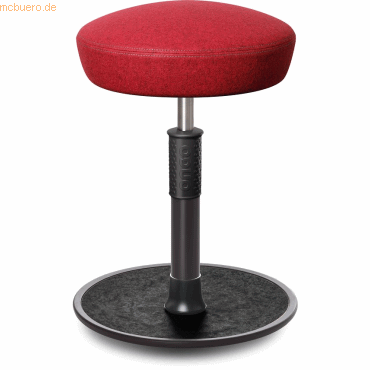 4251188364996 - Sitz- Stehhocker Free Regular Hutsitz kvadrat Divina Mel Rot sch