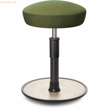 4251188365429 - Sitz- Stehhocker Free Regular Hutsitz kvadrat Remix Olive schwarz