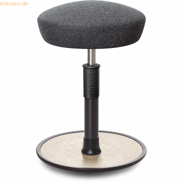 4251188365467 - Sitz- Stehhocker Free Regular Hutsitz kvadrat Divina Mel Grau sc