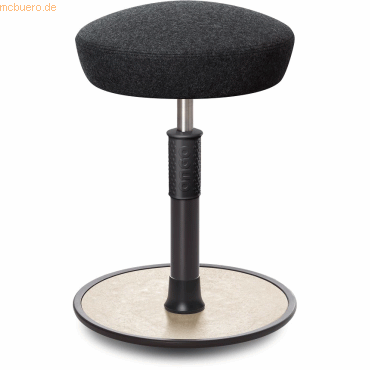 4251188365474 - Sitz- Stehhocker Free Regular Hutsitz kvadrat Divina Anthrazit sc