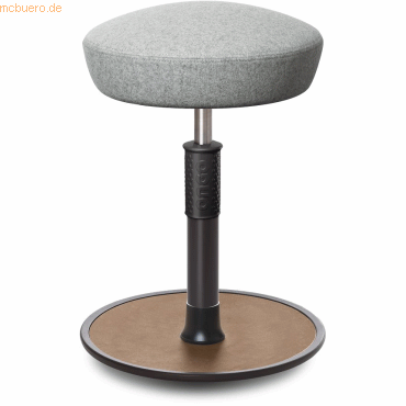 4251188365948 - Sitz- Stehhocker Free Regular Hutsitz kvadrat Divina hgrau schw