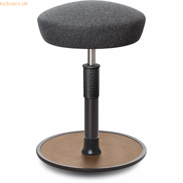 4251188365955 - Sitz- Stehhocker Free Regular Hutsitz kvadrat Divina Mel Grau sc