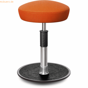 4251188366907 - Sitz- Stehhocker Free Regular Hutsitz kvadrat Remix Orange chrom