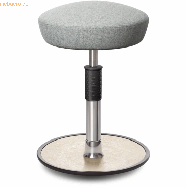 4251188367416 - Sitz- Stehhocker Free Regular Hutsitz kvadrat Divina Mel hgrau