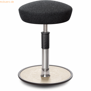 4251188367430 - Sitz- Stehhocker Free Regular Hutsitz kvadrat Divina Anthrazit ch