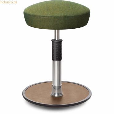 4251188367874 - Sitz- Stehhocker Free Regular Hutsitz kvadrat Remix Olive chrom  