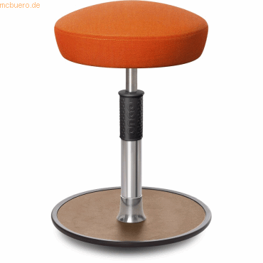 4251188367881 - Sitz- Stehhocker Free Regular Hutsitz kvadrat Remix Orange chrom