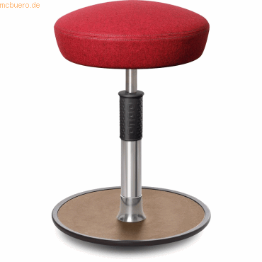 4251188367935 - Sitz- Stehhocker Free Regular Hutsitz kvadrat Divina Mel Rot Chr