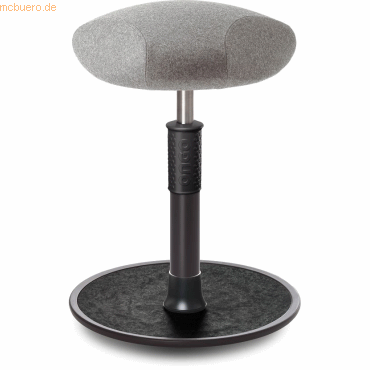 4251188371093 - Sitz- Stehhocker Free Regular Triangel kvadrat Divina hgrau schw