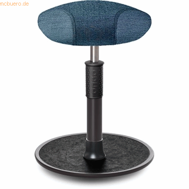 4251188371260 - Sitz- Stehhocker Free Regular Triangel Camira Rivet Ozeanblau sch