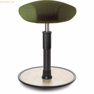 4251188371550 - Sitz- Stehhocker Free Regular Triangel kvadrat Remix Olive schwar