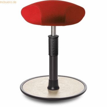 4251188371611 - Sitz- Stehhocker Free Regular Triangel kvadrat Divina Mel Rot sc