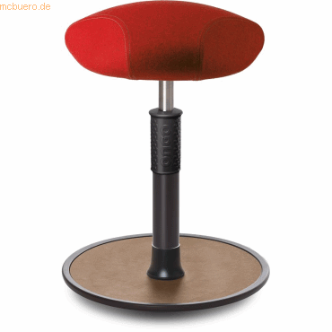 4251188372106 - Sitz- Stehhocker Free Regular Triangel kvadrat Divina Mel Rot sc