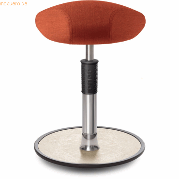 4251188373035 - Sitz- Stehhocker Free Regular Triangel kvadrat Remix Orange Chrom