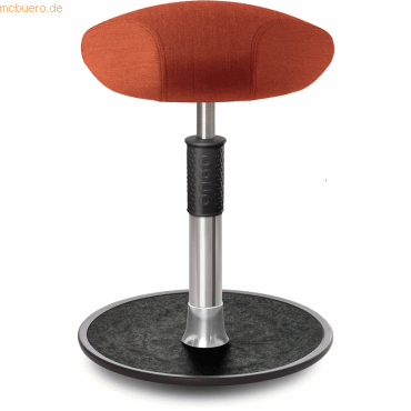 4251188374018 - Sitz- Stehhocker Free Regular Triangel kvadrat Remix Orange Chrom