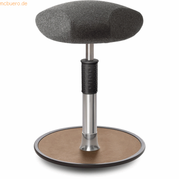 4251188374049 - Sitz- Stehhocker Free Regular Triangel kvadrat Divina Mel Grau C