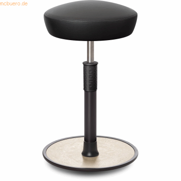 4251188379051 - Sitz- Stehhocker Free Tall Hutsitz skai Kunstleder schwarz schwar