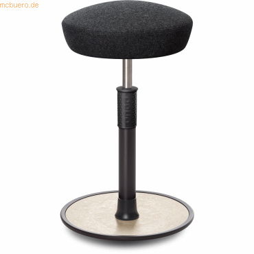 4251188379198 - Sitz- Stehhocker Free Tall Hutsitz kvadrat Divina Mel Anthrazit