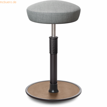 4251188368727 - Sitz- Stehhocker Free Tall Hutsitz kvadrat Remix Hellgrau schwarz