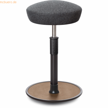 4251188368796 - Sitz- Stehhocker Free Tall Hutsitz kvadrat Divina Mel Grau schwa