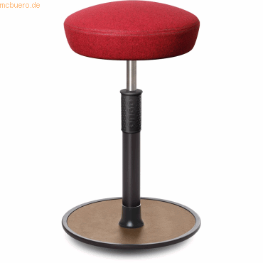 4251188368819 - Sitz- Stehhocker Free Tall Hutsitz kvadrat Divina Melange Rot sch