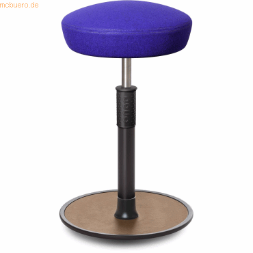 4251188368857 - Sitz- Stehhocker Free Tall Hutsitz kvadrat Divina Mel Royalblau