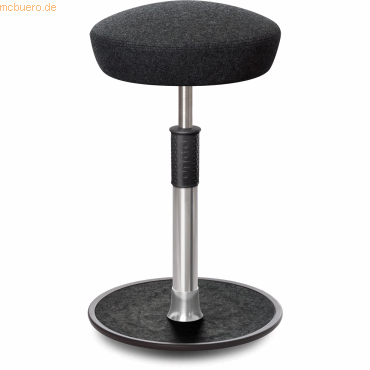 4251188369274 - Sitz- Stehhocker Free Tall Hutsitz kvadrat Divina Mel Anthrazit