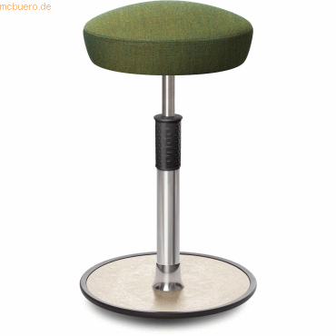 4251188369687 - Sitz- Stehhocker Free Tall Hutsitz kvadrat Remix Olive chrom  cre