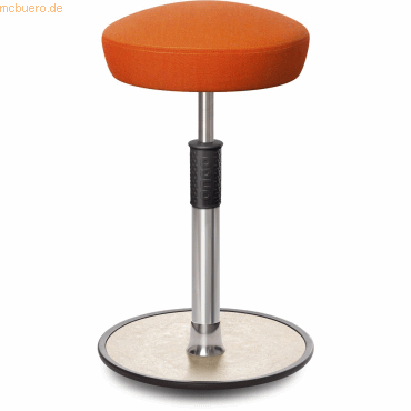 4251188369694 - Sitz- Stehhocker Free Talll Hutsitz kvadrat Remix Orange chrom  c