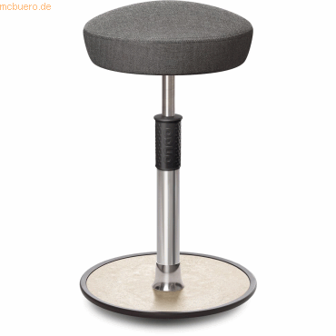 4251188369700 - Sitz- Stehhocker Free Tall Hutsitz kvadrat Remix Salz&Pfeffer chr