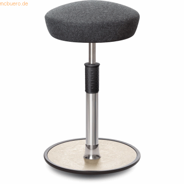 4251188369724 - Sitz- Stehhocker Free Tall Hutsitz kvadrat Divina Melange Grau ch